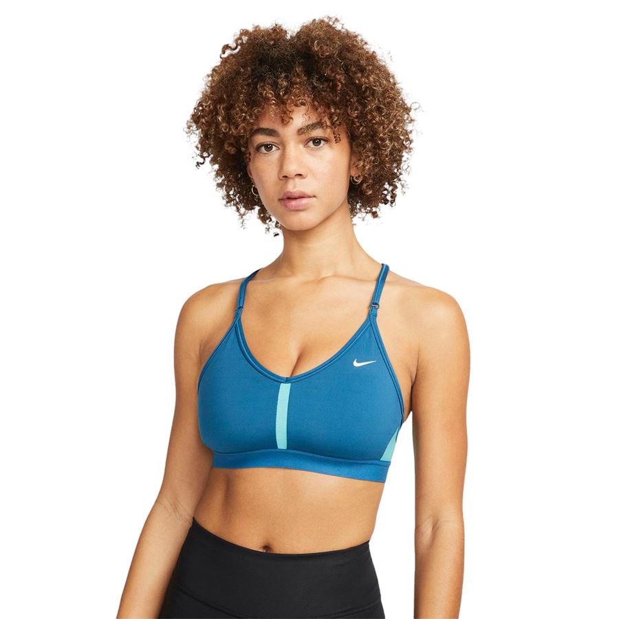 W NIKE DRI FIT INDY V-NECK BRA Nike | CZ4456404